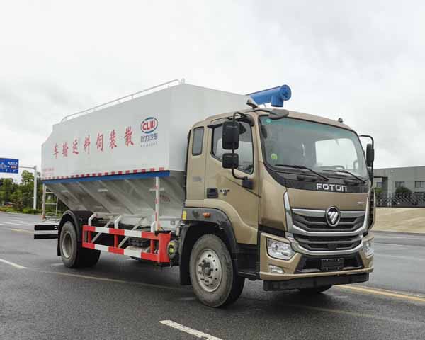 程力牌CL5180ZSL6SS型散裝飼料運(yùn)輸車